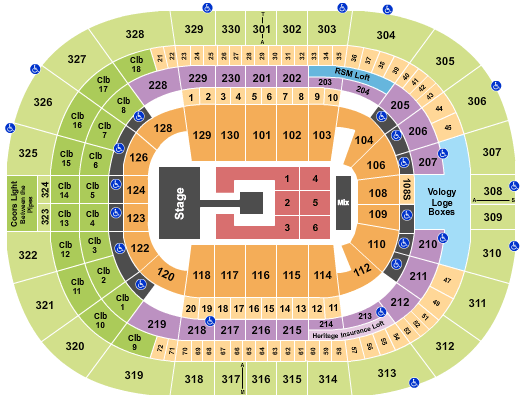 Amalie Arena Jin Seating Chart
